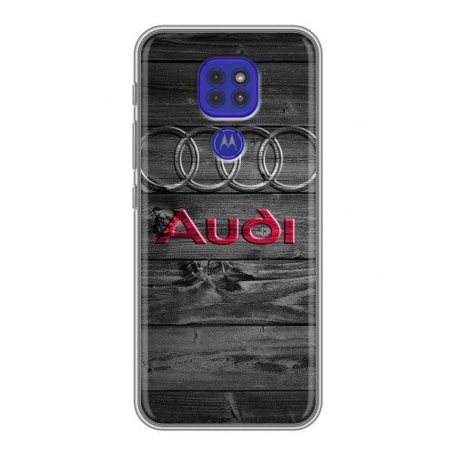Дизайнерский силиконовый чехол для Motorola Moto G9 Play Audi
