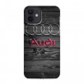 Дизайнерский силиконовый чехол для Iphone 12 Audi