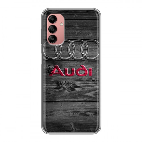 Дизайнерский силиконовый чехол для Samsung Galaxy A04s Audi