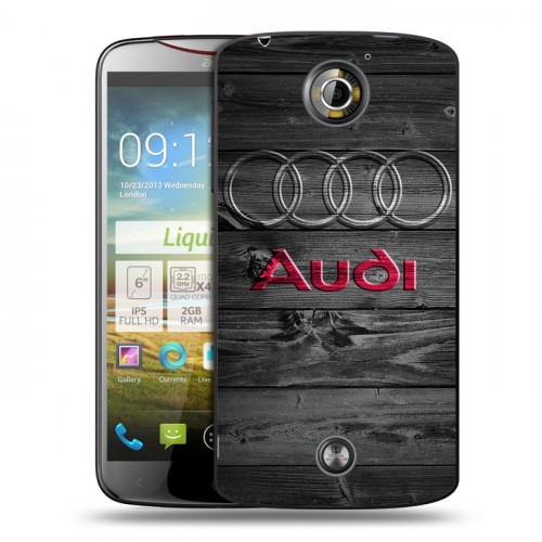 Дизайнерский пластиковый чехол для Acer Liquid S2 Audi