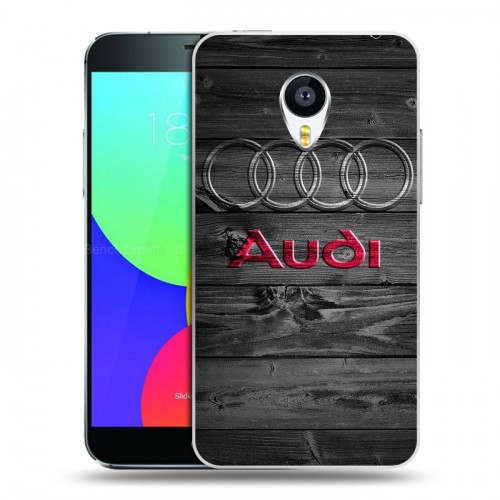 Дизайнерский пластиковый чехол для Meizu MX4 Audi