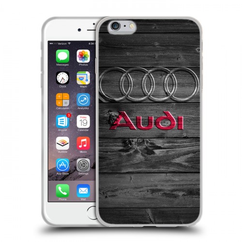 Дизайнерский силиконовый чехол для Iphone 6 Plus/6s Plus Audi