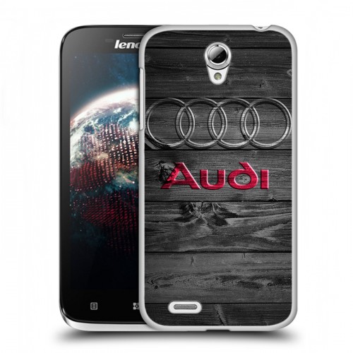 Дизайнерский пластиковый чехол для Lenovo A859 Ideaphone Audi