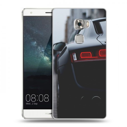 Дизайнерский пластиковый чехол для Huawei Mate S Audi