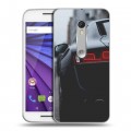 Дизайнерский пластиковый чехол для Lenovo Moto G Audi