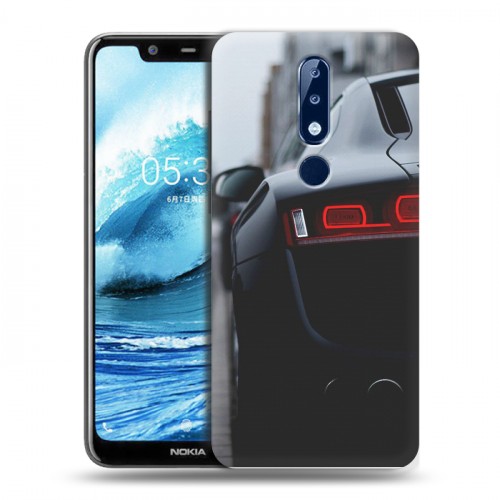 Дизайнерский силиконовый чехол для Nokia 5.1 Plus Audi