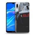 Дизайнерский пластиковый чехол для Huawei Y6 (2019) Audi