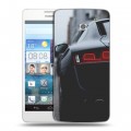 Дизайнерский пластиковый чехол для Huawei Ascend D2 Audi