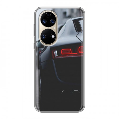 Дизайнерский силиконовый чехол для Huawei P50 Pro Audi