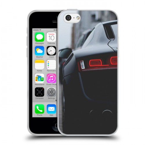 Дизайнерский пластиковый чехол для Iphone 5c Audi