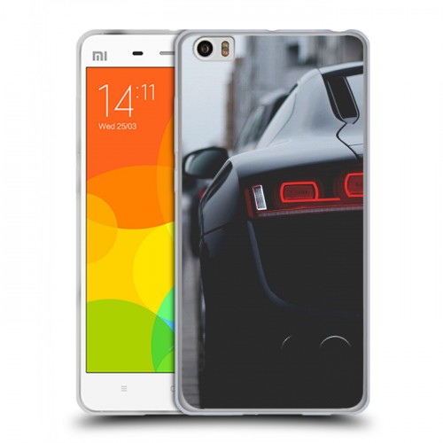 Дизайнерский силиконовый чехол для Xiaomi Mi Note Audi