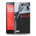 Дизайнерский силиконовый чехол для Xiaomi RedMi Note Audi