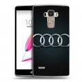 Дизайнерский пластиковый чехол для LG G4 Stylus Audi