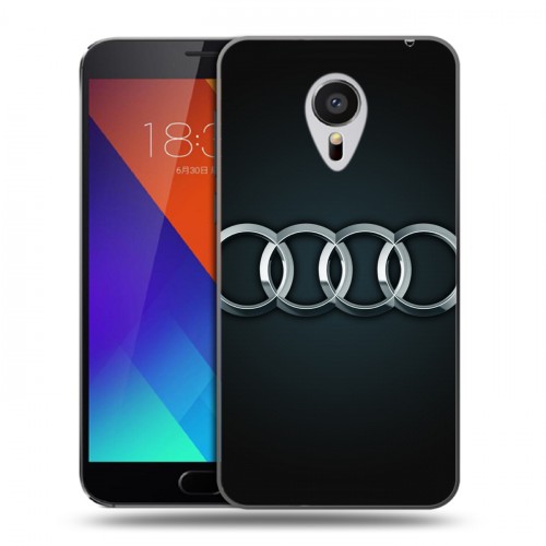 Дизайнерский пластиковый чехол для Meizu MX5 Audi