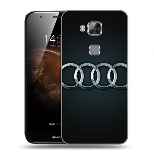 Дизайнерский пластиковый чехол для Huawei G8 Audi