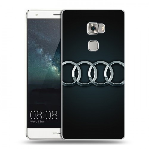 Дизайнерский пластиковый чехол для Huawei Mate S Audi