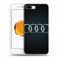 Дизайнерский пластиковый чехол для Iphone 7 Plus / 8 Plus Audi