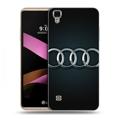 Дизайнерский силиконовый чехол для LG X Style Audi