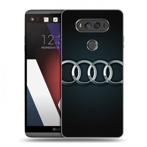 Дизайнерский пластиковый чехол для LG V20 Audi