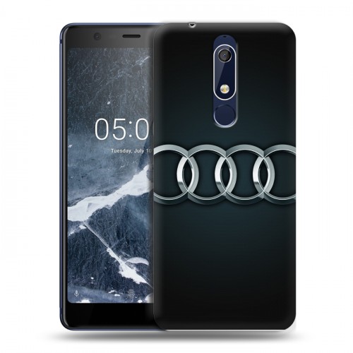 Дизайнерский пластиковый чехол для Nokia 5.1 Audi