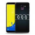 Дизайнерский пластиковый чехол для Samsung Galaxy J6 Audi