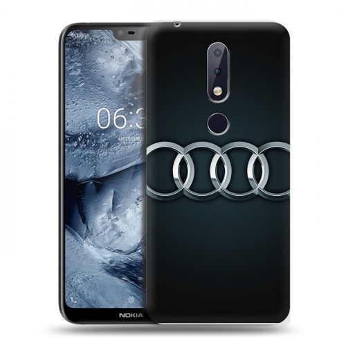 Дизайнерский силиконовый чехол для Nokia 6.1 Plus Audi