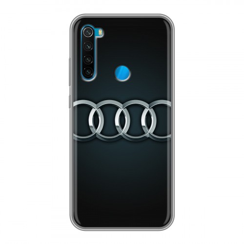 Дизайнерский силиконовый чехол для Xiaomi RedMi Note 8 Audi