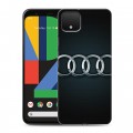 Дизайнерский пластиковый чехол для Google Pixel 4 Audi