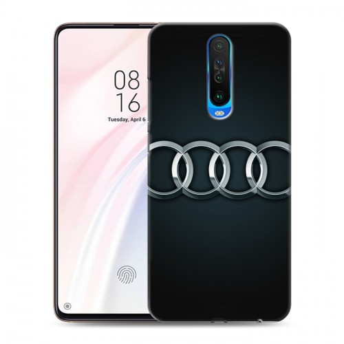 Дизайнерский пластиковый чехол для Xiaomi RedMi K30 Audi