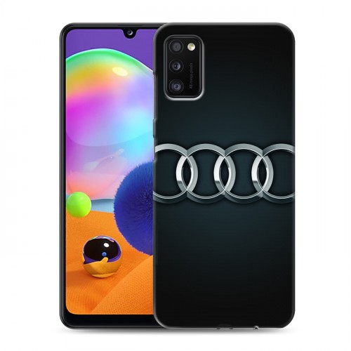 Дизайнерский силиконовый чехол для Samsung Galaxy A41 Audi