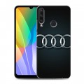 Дизайнерский пластиковый чехол для Huawei Y6p Audi