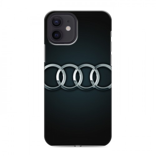 Дизайнерский силиконовый чехол для Iphone 12 Audi