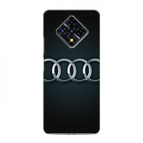 Дизайнерский силиконовый с усиленными углами чехол для Infinix Zero 8 Audi