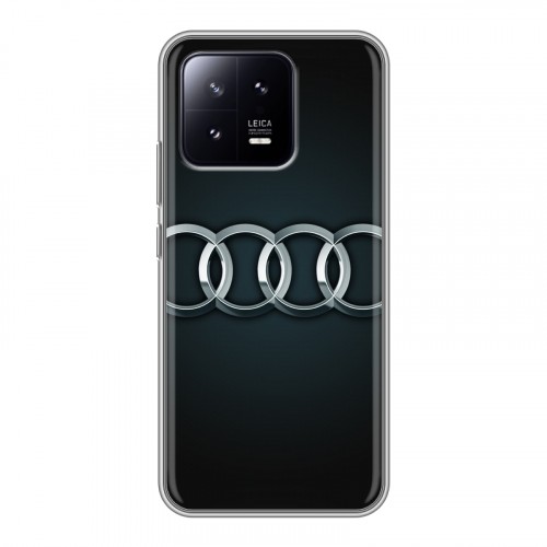 Дизайнерский силиконовый чехол для Xiaomi 13 Audi