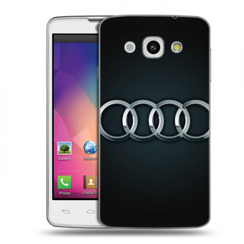 Дизайнерский пластиковый чехол для LG L60 Audi