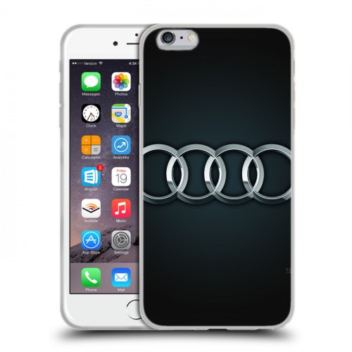 Дизайнерский силиконовый чехол для Iphone 6 Plus/6s Plus Audi