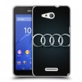 Дизайнерский пластиковый чехол для Sony Xperia E4g Audi