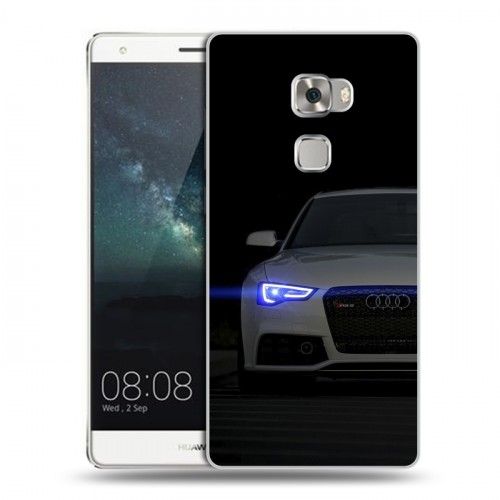 Дизайнерский пластиковый чехол для Huawei Mate S Audi