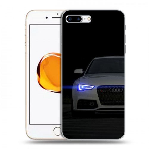 Дизайнерский пластиковый чехол для Iphone 7 Plus / 8 Plus Audi