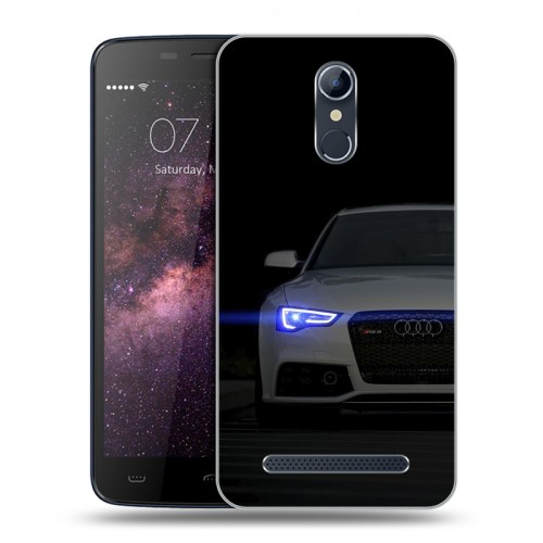 Дизайнерский силиконовый чехол для Homtom HT17 Audi