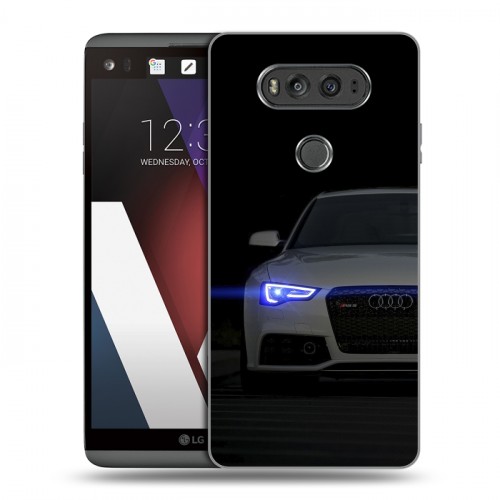 Дизайнерский пластиковый чехол для LG V20 Audi