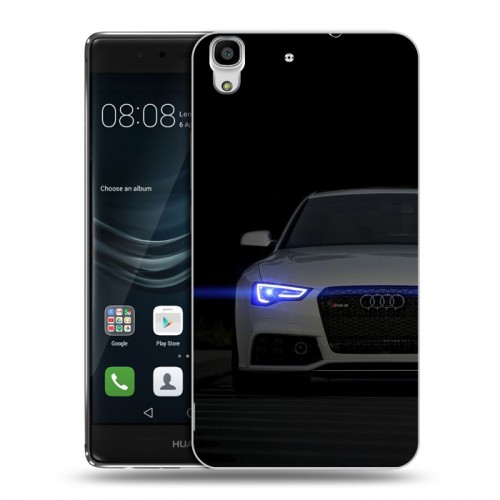 Дизайнерский пластиковый чехол для Huawei Y6II Audi