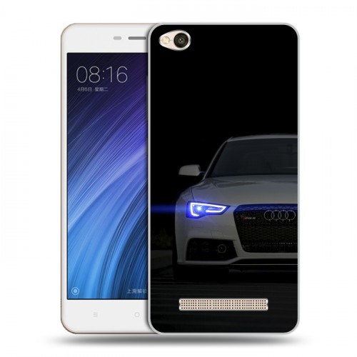 Дизайнерский силиконовый чехол для Xiaomi RedMi 4A Audi