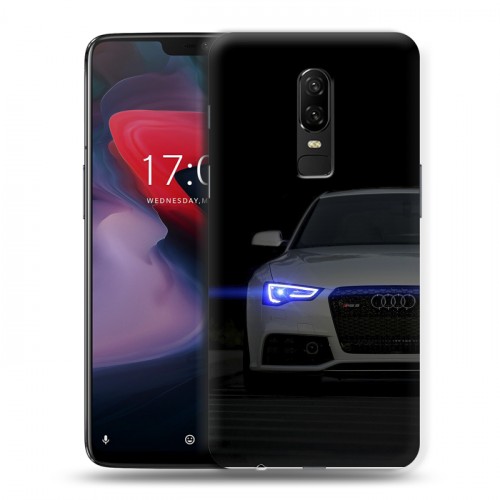 Дизайнерский пластиковый чехол для OnePlus 6 Audi