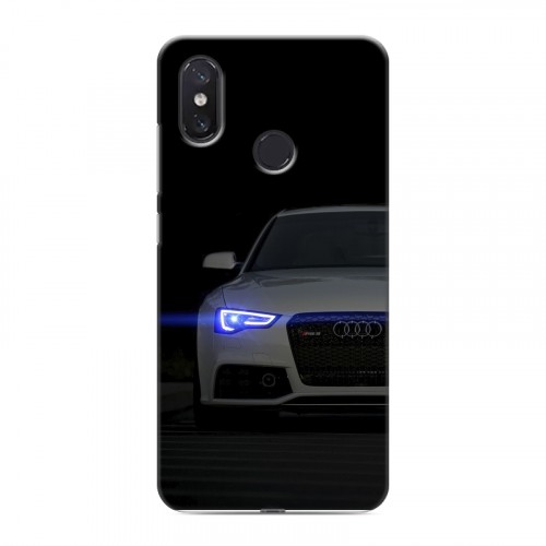 Дизайнерский пластиковый чехол для Xiaomi Mi8 Audi