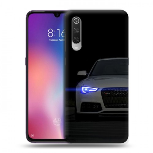 Дизайнерский силиконовый с усиленными углами чехол для Xiaomi Mi9 Audi