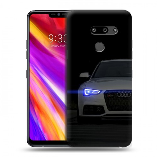 Дизайнерский пластиковый чехол для LG G8 ThinQ Audi