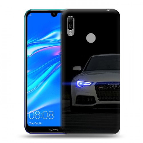 Дизайнерский пластиковый чехол для Huawei Y6 (2019) Audi