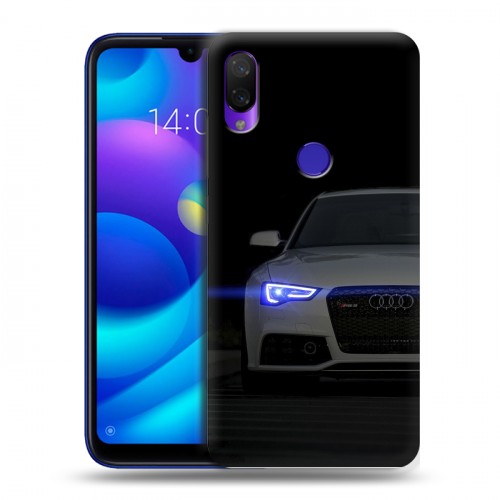 Дизайнерский пластиковый чехол для Xiaomi Mi Play Audi