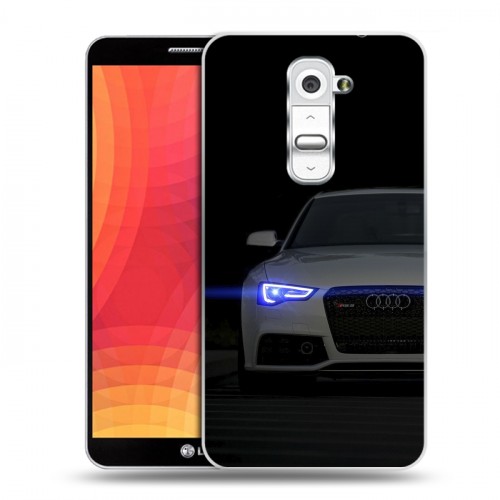 Дизайнерский пластиковый чехол для LG Optimus G2 Audi